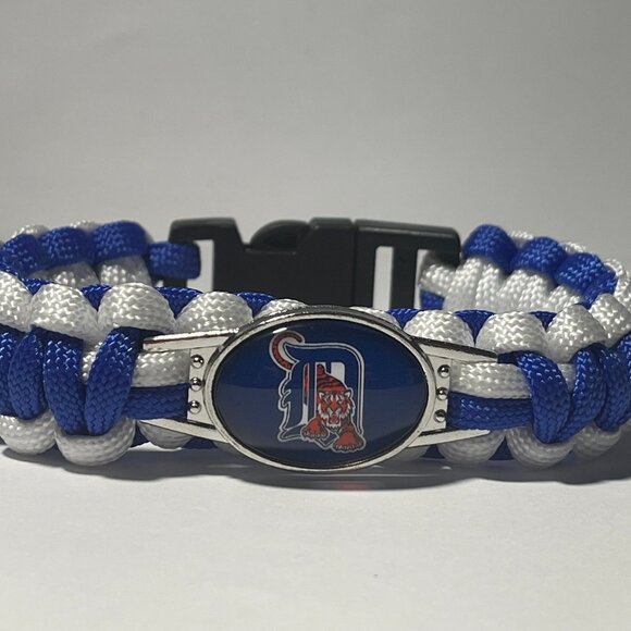 Detroit Tigers MLB Paracord Bracelet NEW - Picture 1 of 2
